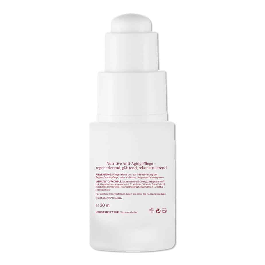 CBD VITAL - Premium - Gesichtspflegeöl - CBD Kosmetik mit 0,5% (100mg) CBD – 20ml